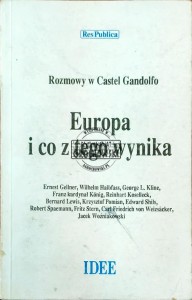 Europa i co z tego wynika. Rozmowy w Castel Gandolfo