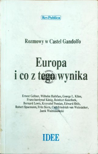 661278 Europa i co z tego wynika. Rozmowy w Castel Gandolfo