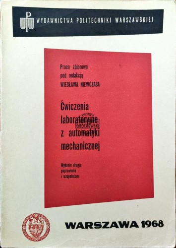 661388 Ćwiczenia laboratoryjne z automatyki mechanicznej