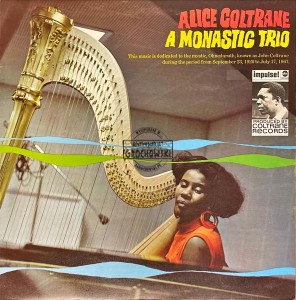 Alice Coltrane – A Monastic Trio LP (1st press)