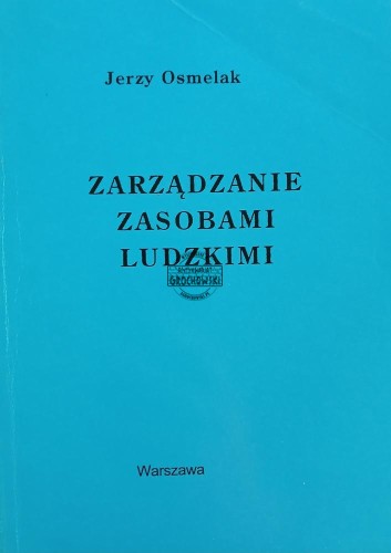 663127 Zarządzanie zasobami ludzkimi