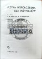 661610 Fizyka współczesna dla inżynierów