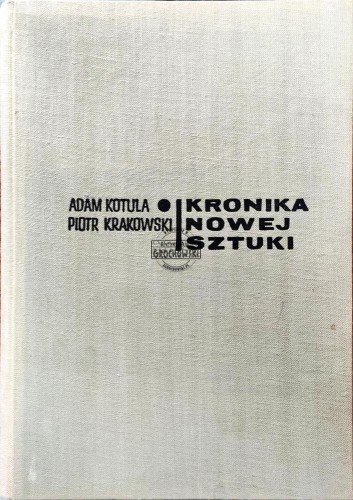 661635 Kronika nowej sztuki