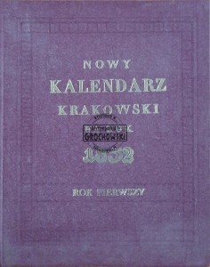 Nowy Kalendarz Krakowski na rok 1832