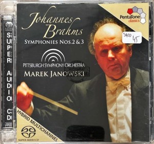 Johannes Brahms - Pittsburgh Symphony Orchestra - Marek Janowski – Symphonies Nos.2&3 SACD