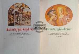 Rozkwitały pąki białych róż... Wiersze i pieśni z lat 1908-1918 o Polsce, o wojnie i o żołnierzach, tomy I - II