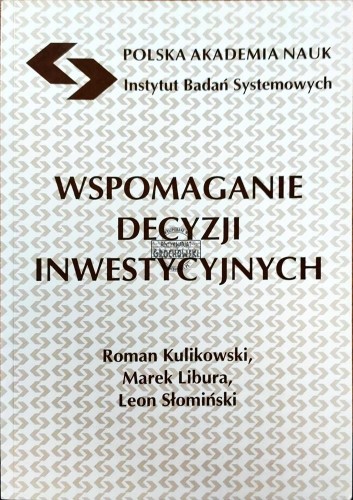 661967 Wspomaganie decyzji inwestycyjnych. Badania Systemowe nr. 21