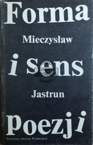 Forma i sens poezji