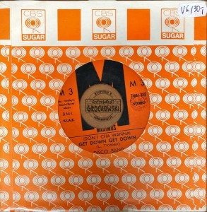 Disco Band – Get Down Get Down / The Power-Play 7" (Single)
