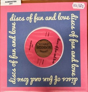 Rubeinstein – Joy / Somehow (Make Way) 7"