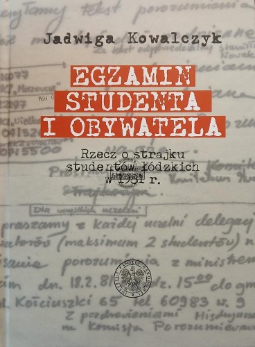 663848 Egzamin studenta i obywatela