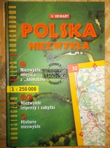 Polska niezwykła. Turystyczny atlas samochodowy.