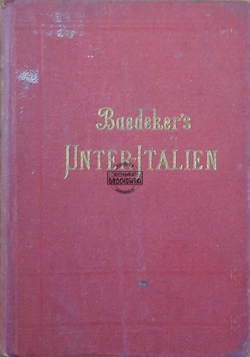 662581 Baedeker's Unter Italien