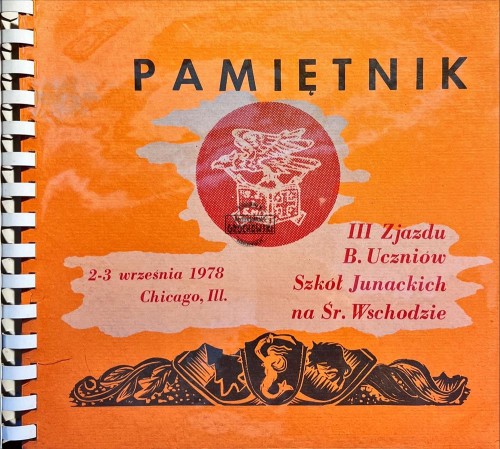 681944 Pamiętnik III Zjazdu B. Uczniów Szkół Junackich na Śr. Wschodzie