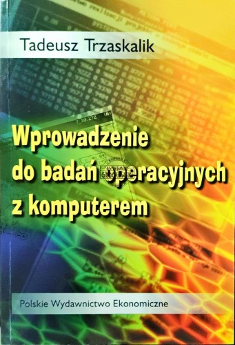 664245 Wprowadzenie do badań operacyjnych z komputerem