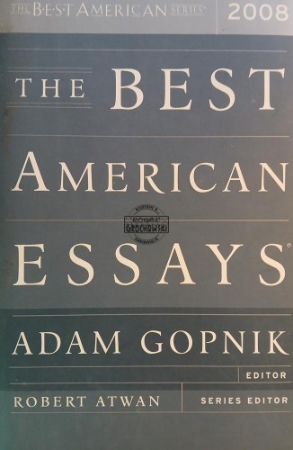 665156 The Best American Essays 2008