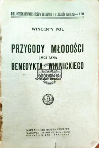 Przygody młodości Jmci Pana Benedykta Winnickiego
