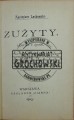 662781 Zużyty. T. 1-2