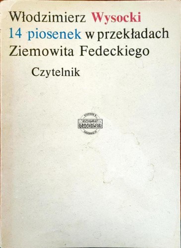 664500 14 piosenek w przekładach Ziemowita Fedeckiego