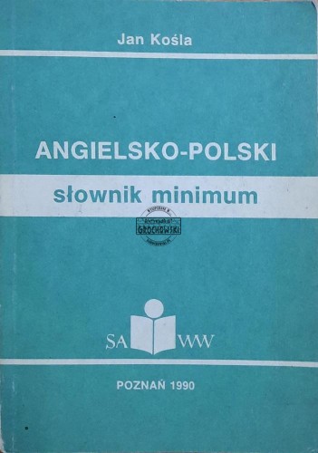 666032 Angielsko-polski słownik minimum