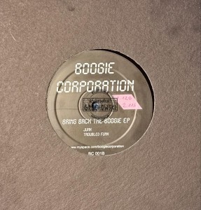 Boogie Corporation – Bring Back The Boogie EP 12"