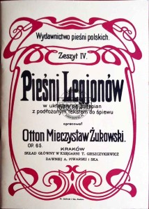 Pieśni Legionów, zeszyt IV. 