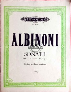 Sonate B-Dur. Violine und Basso continuo