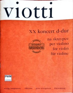 XX Koncet D-dur na skrzypce
