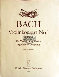 Violinkonzert No. 1 (a-Moll) fur Violine und Klavier 