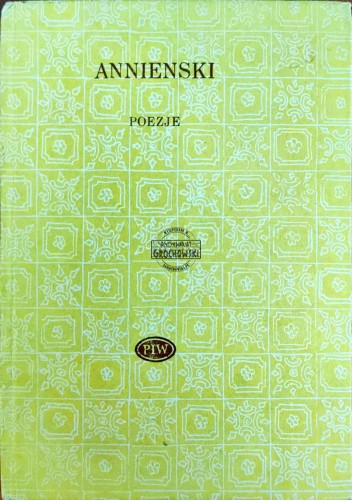 664865 Annienski. Poezje