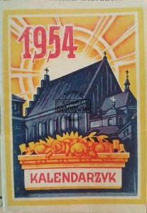 Kalendarczyk 1954