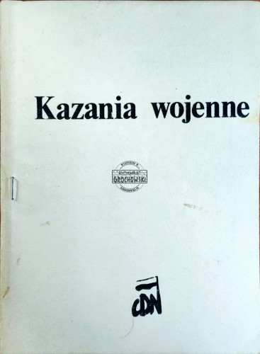 664903 Kazania wojenne