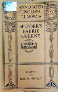 Annotated english classics. Spenser's Faerie Queene Book I