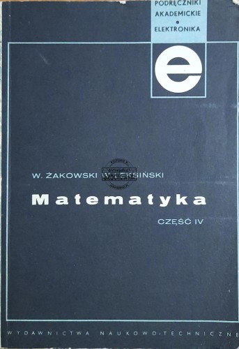 666442 Matematyka. Część IV