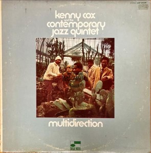 Kenny Cox And The Contemporary Jazz Quintet – Multidirection LP (1st press)