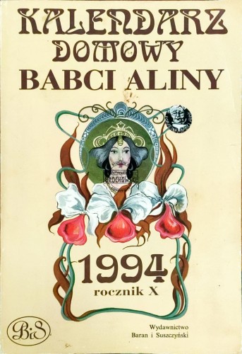 668106 Kalendarz domowy babci Aliny rocznik X/1994