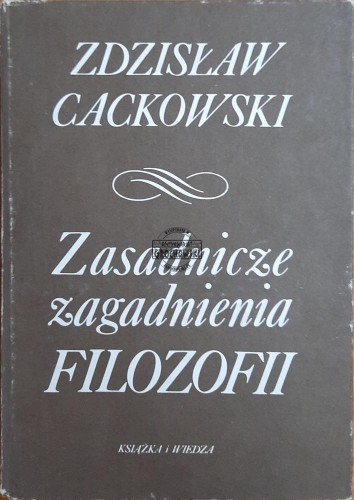 666656 Zasadnicze zagadnienia filozofii