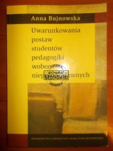Uwarunkowania postaw studentów pedagogiki wobec osób niepełnosprawnych