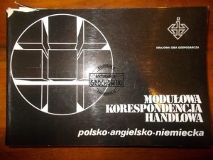 Modułowa korespondencja handlowa polsko-angielsko-niemiecka 