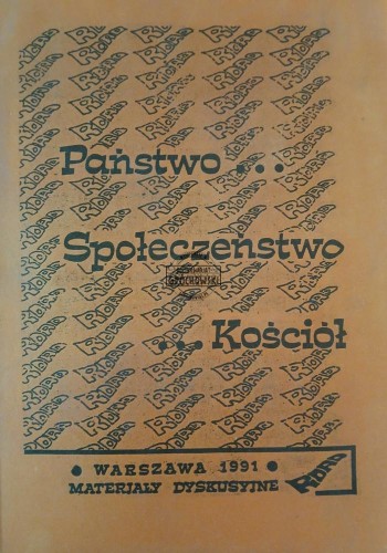 669113 Państwo Społeczeństwo Kościół