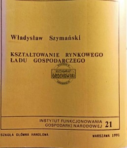 Kształtowanie rynkowego ładu gospodarczego