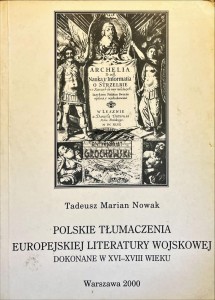Polskie tłumaczenia europejskiej literatury wojskowej