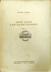 Zbiór zadań z mechaniki budowli. Tom II