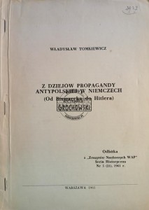 Z dziejów propagandy antypolskiej w Niemczech, Od Bismarka do Hitlera
