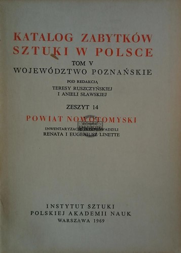 669482 Katalog zabitków sztuki w Polsce