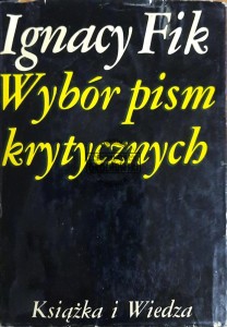 Wybór pism krytycznych