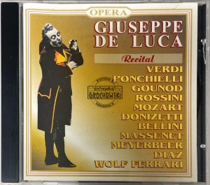 Giuseppe De Luca – Recital CD