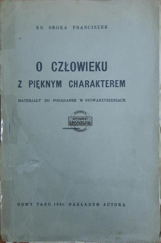 667587 O człowieku z pięknym charakterem