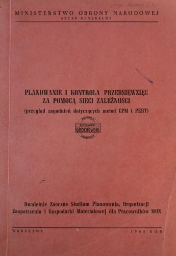 669687 Planowanie i kontrola przedsięwzięć