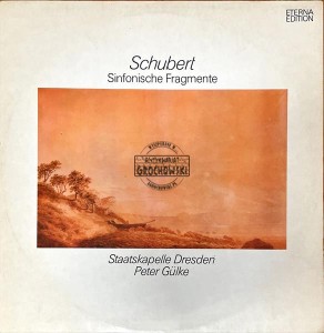 Schubert, Staatskapelle Dresden, Peter Gülke – Sinfonische Fragmente LP